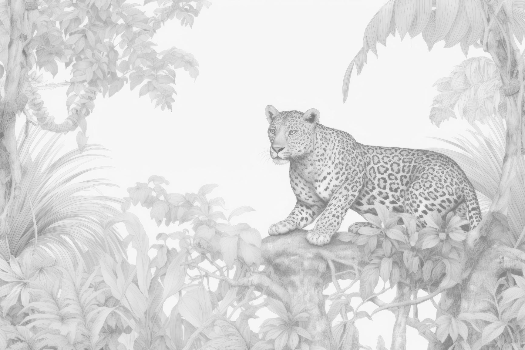 Black Cheetah Print Wallpaper