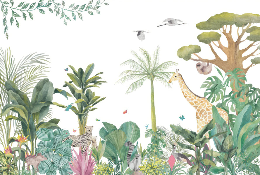 Tropical Forest Wall Mural