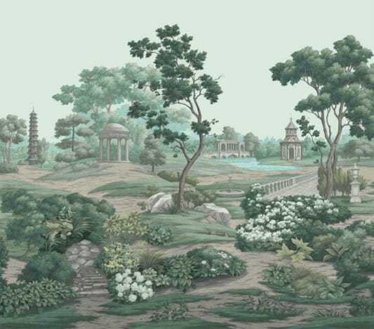 Green Garden Wall Mural