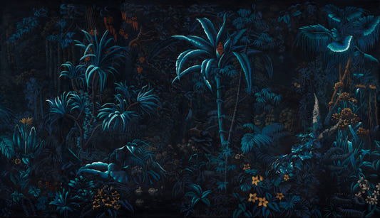 Moonlight Forest Wall Mural
