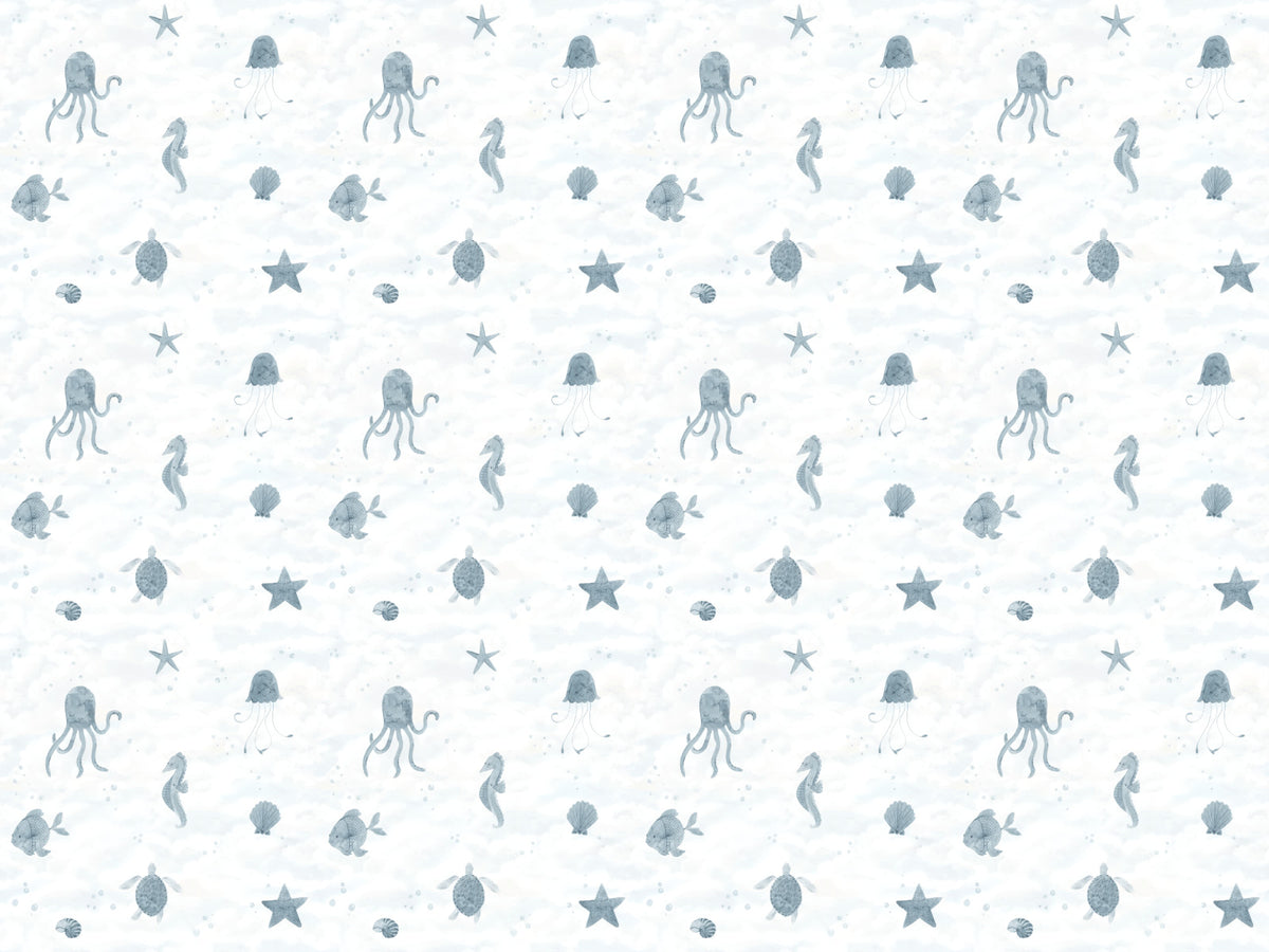 Ocean Friends Adventure Wallpaper in your room — zoomed