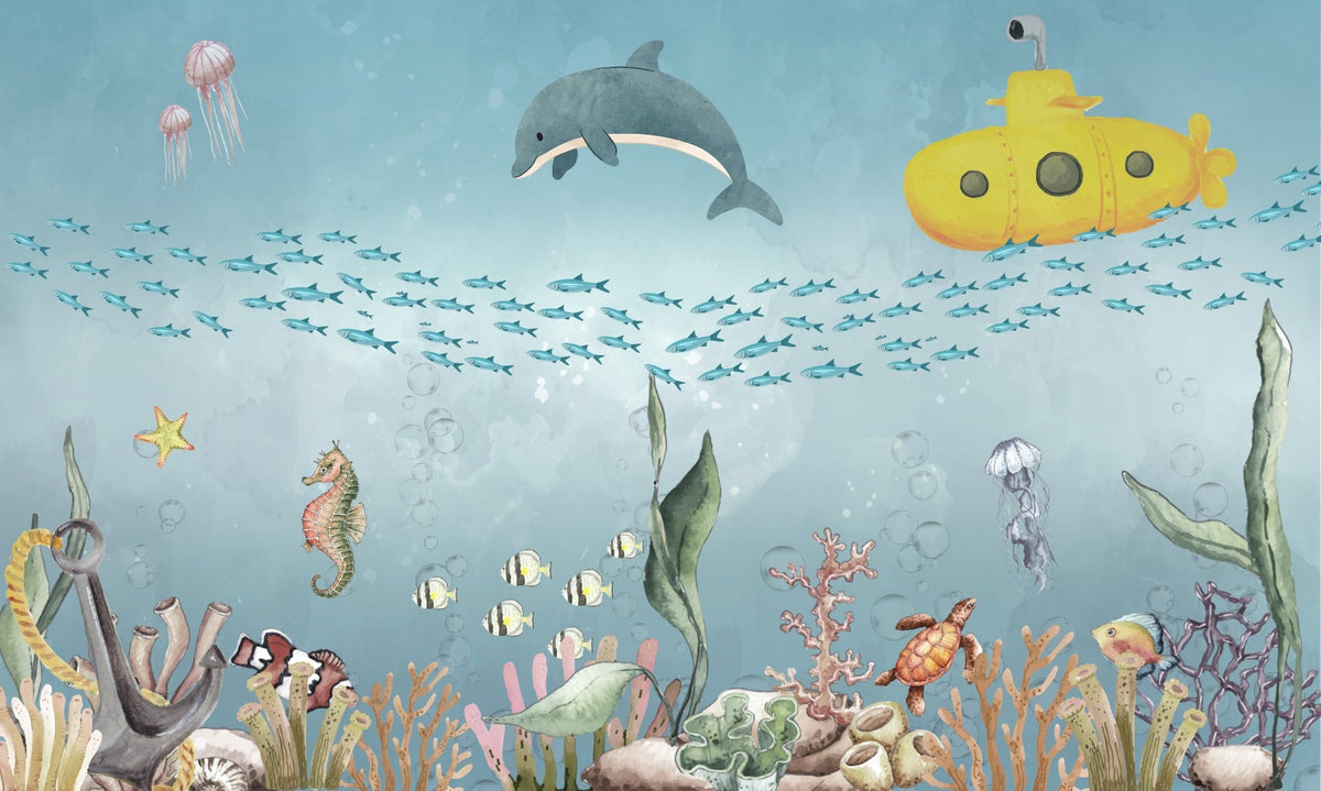 Underwater Adventure Wall Mural