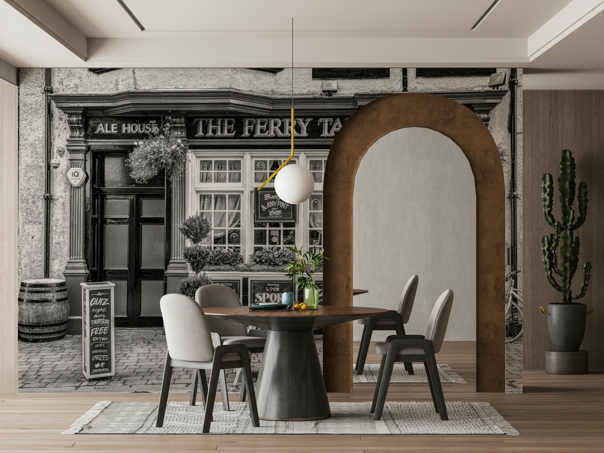 The design feels classic and charming.

