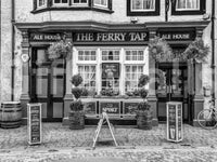 The image feels peaceful and restful, like a quiet street scene.

