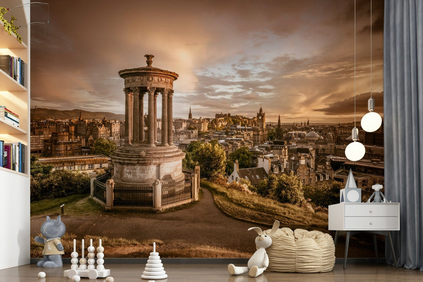 Calton Hill Wall Mural