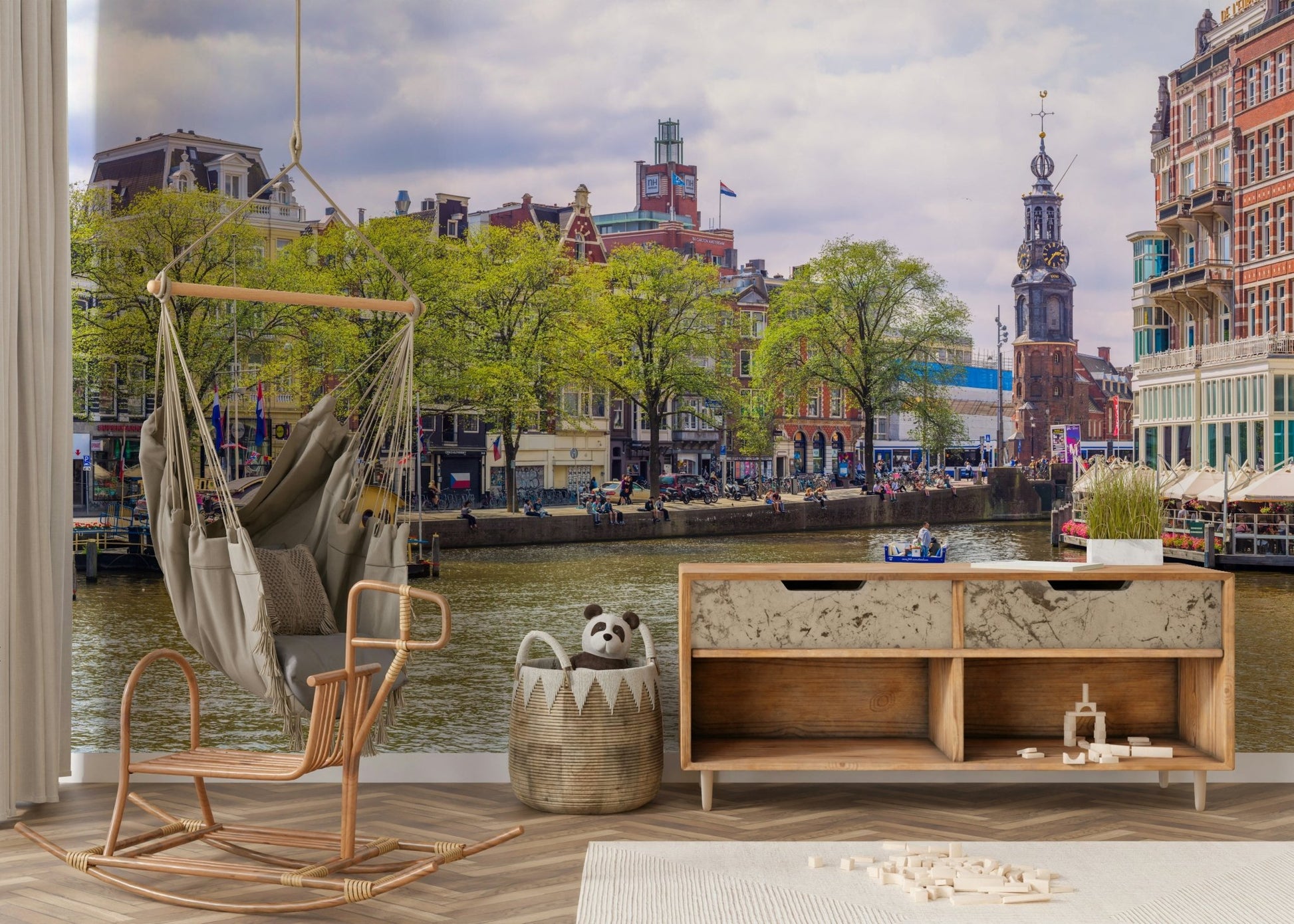 Sense of peaceful beauty and serene comfort.

