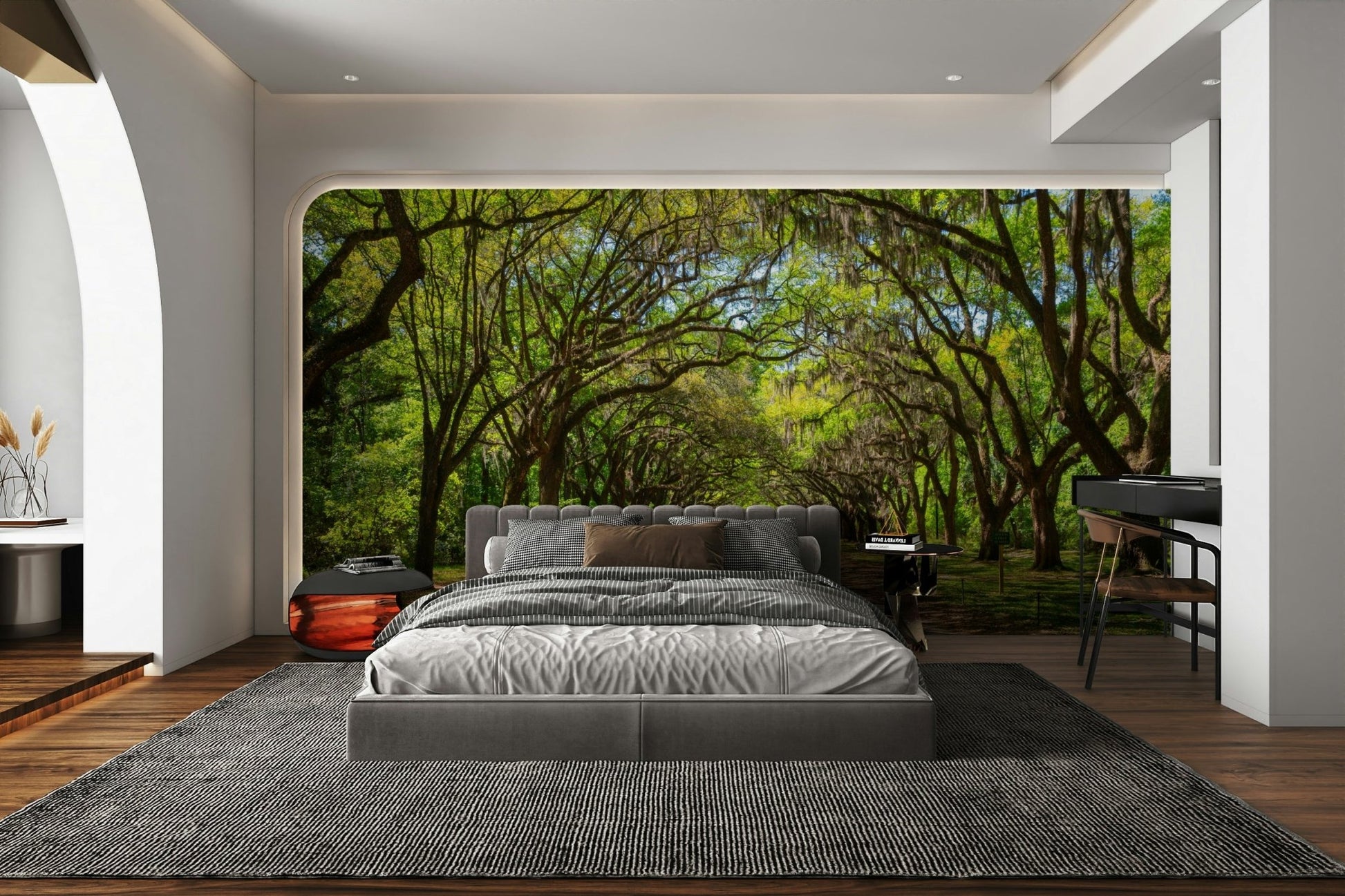 Southern landscape mural wallpaper
