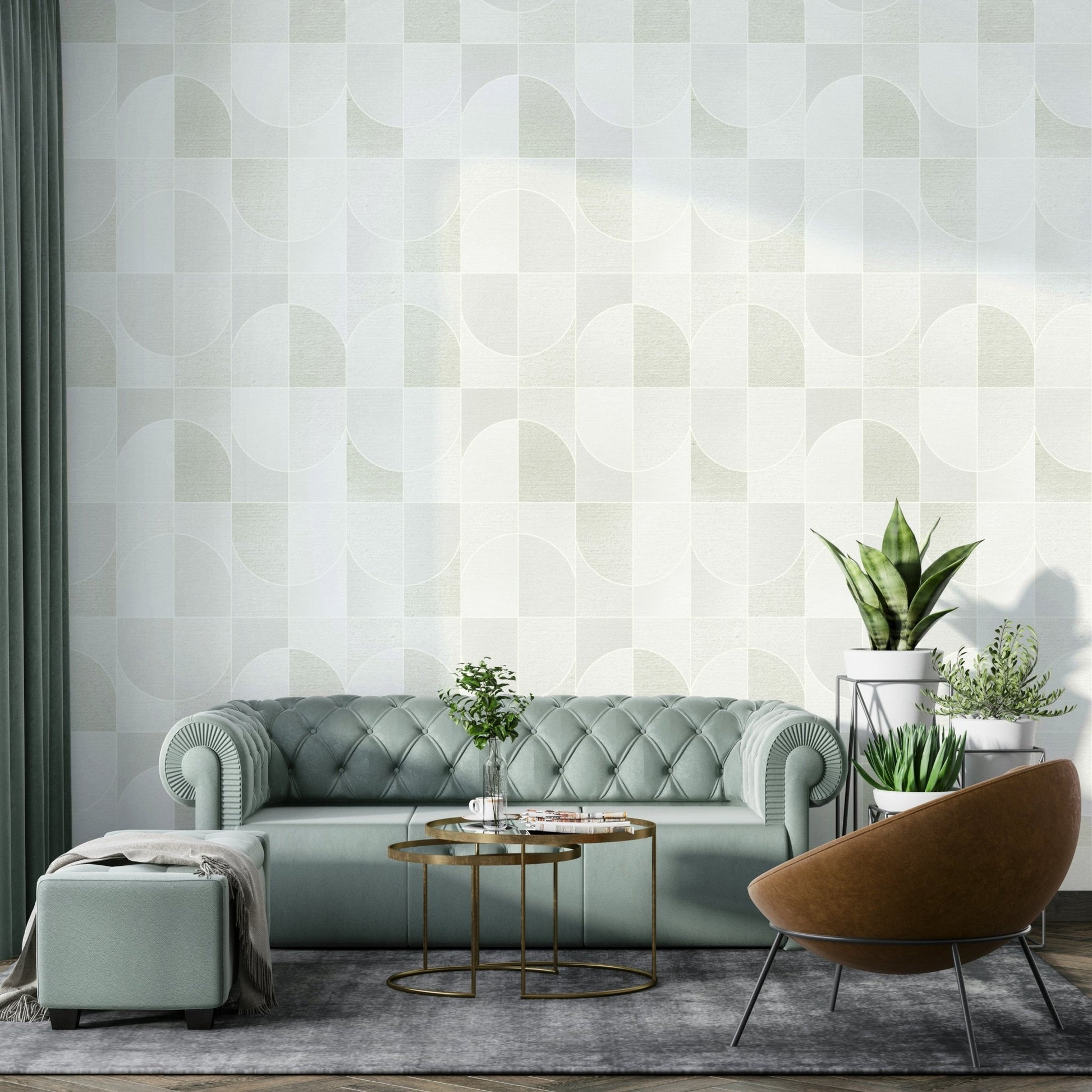 Subtle and calming aesthetic.

