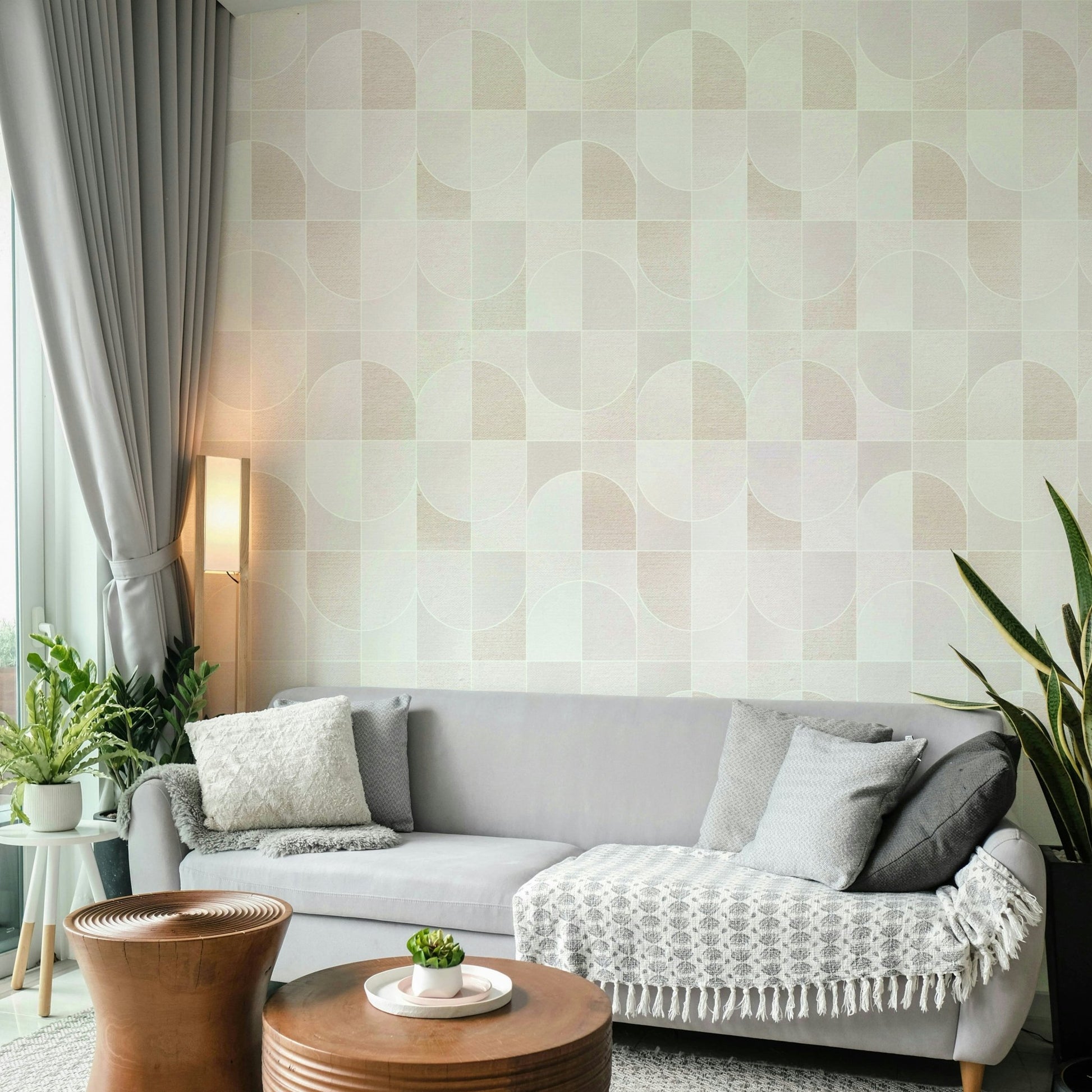 Subtle and calming aesthetic.

