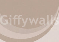 Two large overlapping forms balance Canvas Abstract Geometry wall mural composition.GD9553