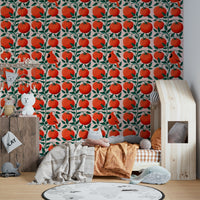 Fresh produce wall mural pattern


