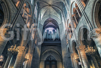 Cathedral Arches wall mural showcasing timeless European architecture.