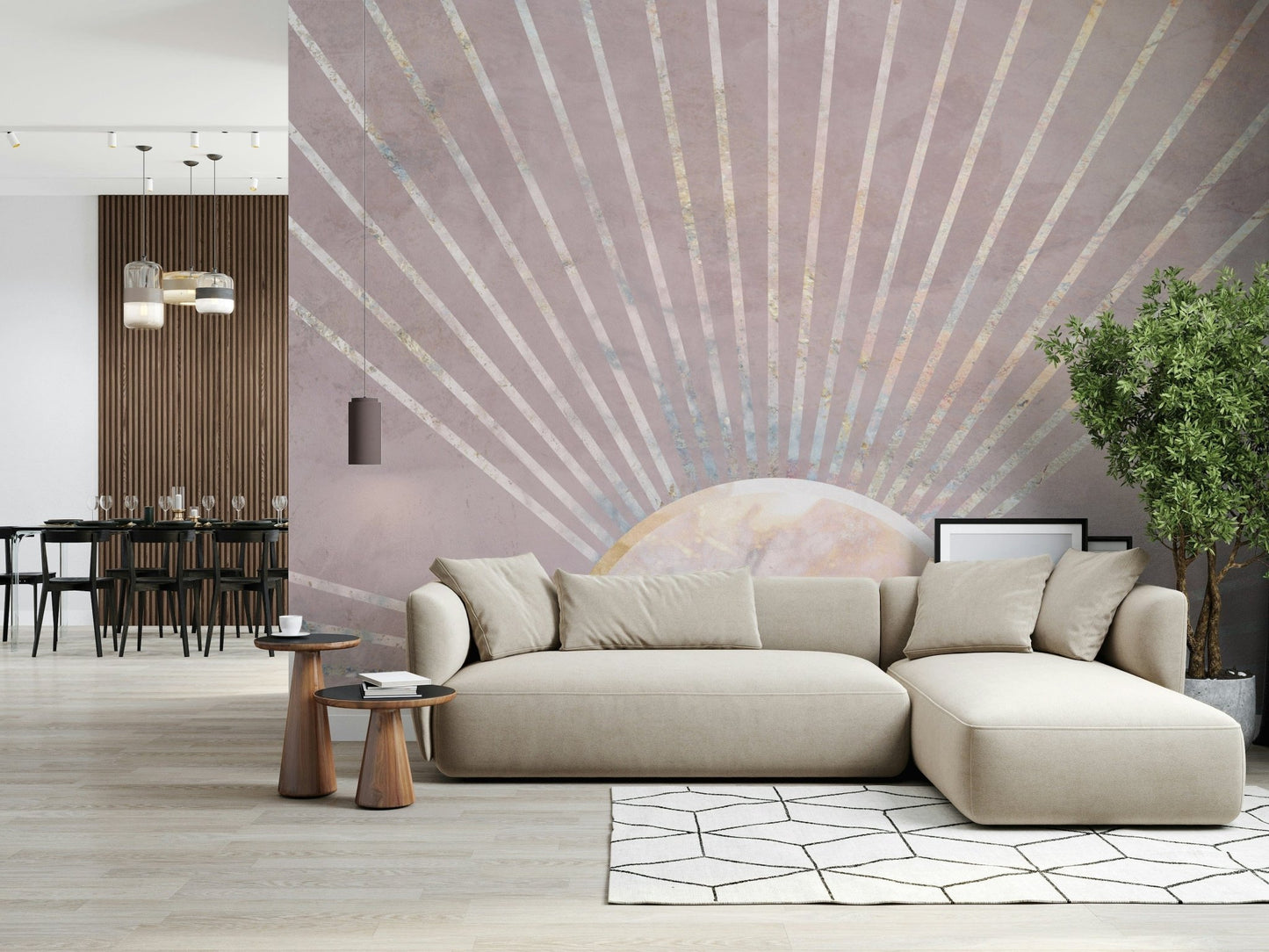 Celestial Blush Wall Mural -2464561