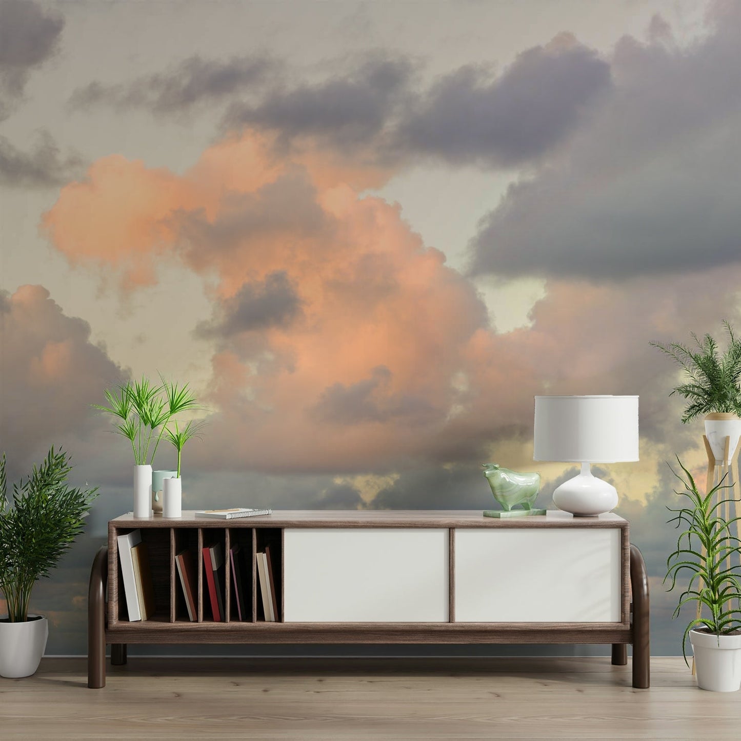 Galaxy-inspired mural for walls

