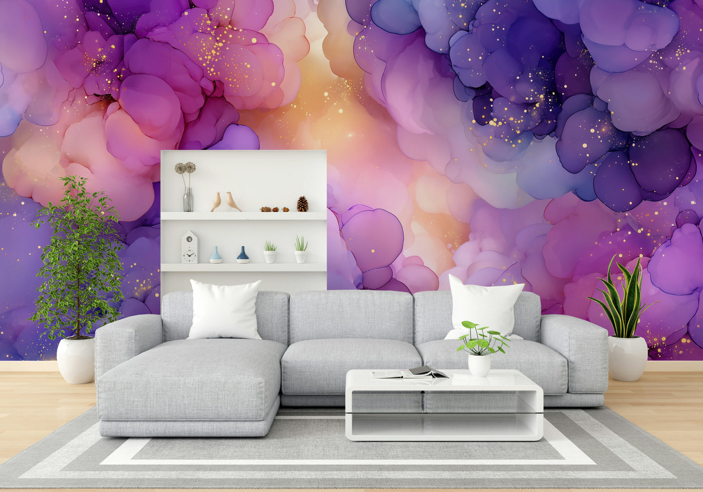 Celestial Cloudscape Wall Mural

