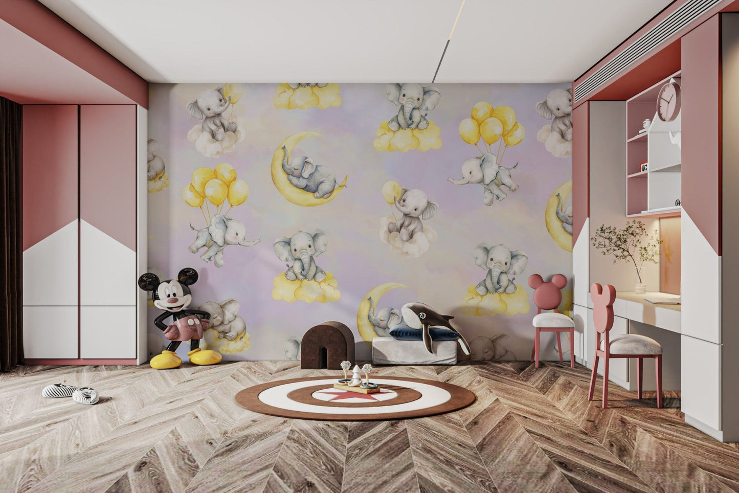 Dreamy celestial-themed nursery décor