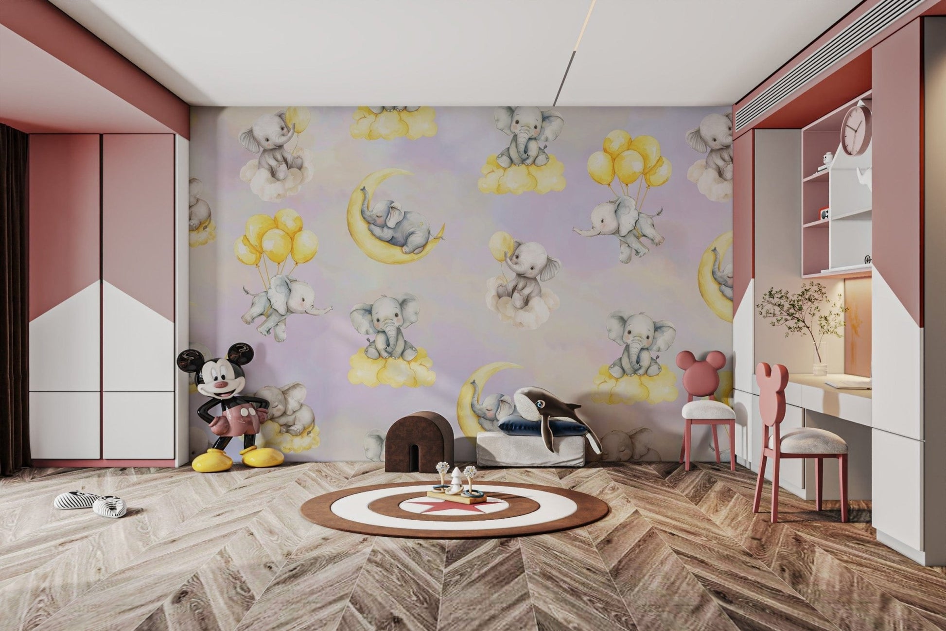 Dreamy celestial-themed nursery décor