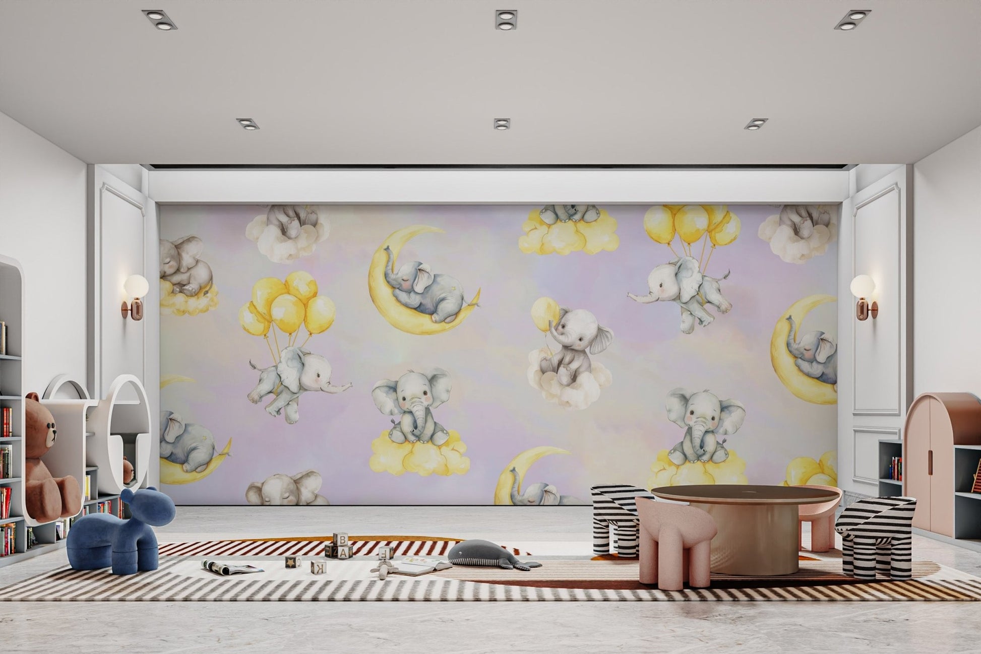Starlit dreams baby room wall décor