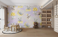 Floating elephant bedtime story design