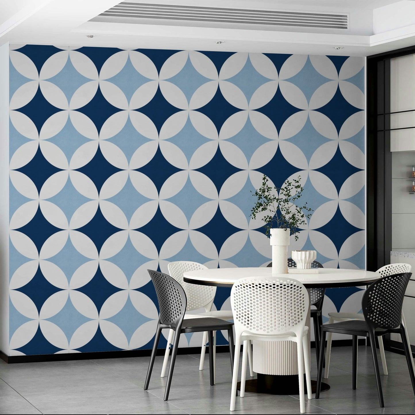 The design gives a feeling of quiet, natural beauty.


