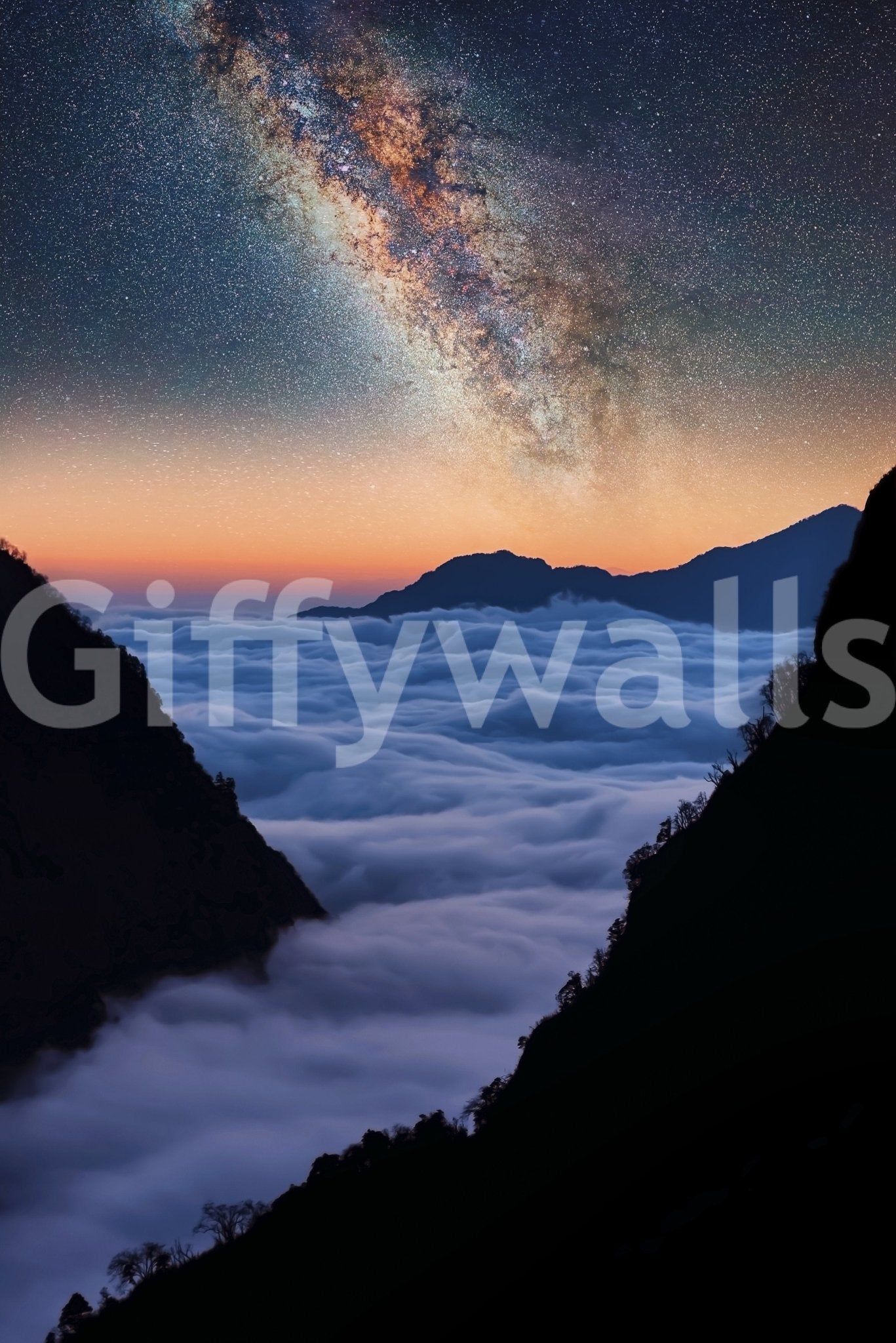Celestial Valley Wall Mural