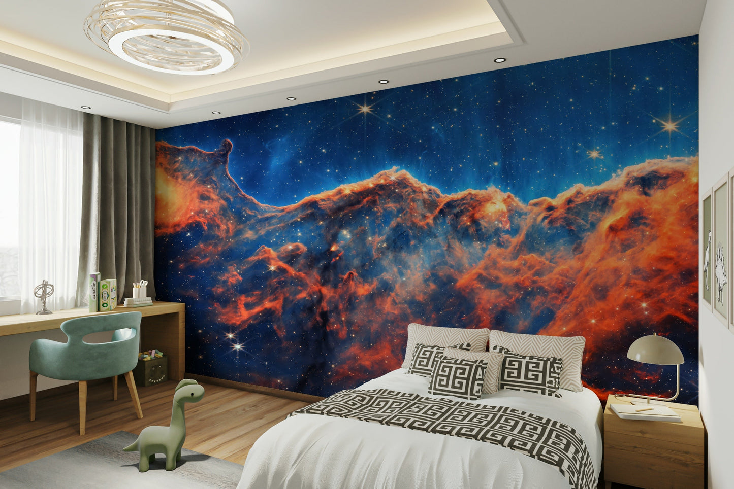 The image has a soft, painted look.

