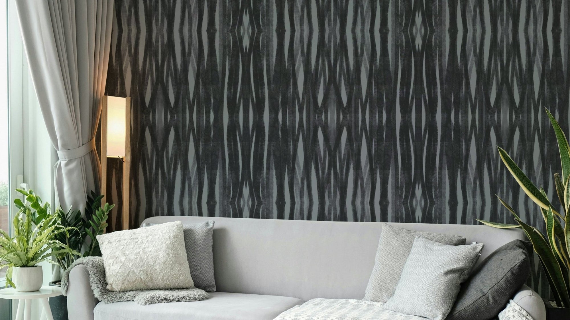 Geometric pattern wallpaper for walls, GD2289