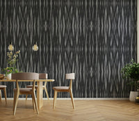 Neat lines and structure in wallpaper design

