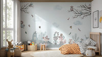 Create magical tales with this critters wall mural