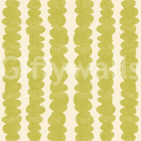 Non-woven wallpaper with soft pebble rows

