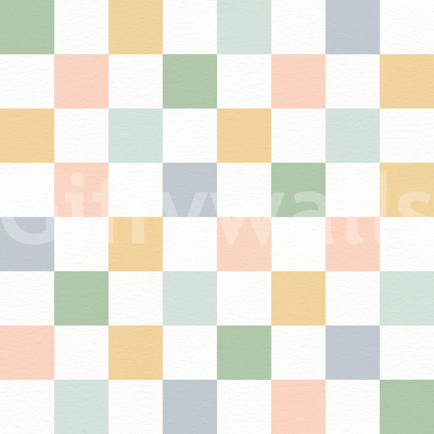 Checker Geometric Squares Vintage Wallpaper⁠