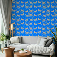 Peel-and-stick Cheetah Chic 03 wallpaper for easy application

