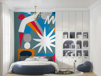 Chemistry Explosion Wall Mural