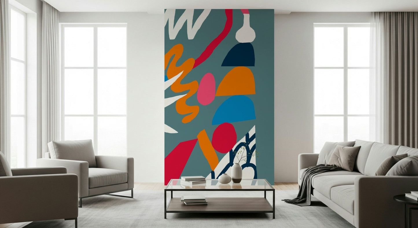 Chemistry Explosion Wall Mural