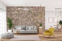 Lush pink cherry blossom mural for home interiors DTLI06
