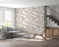 Classic blossom styling gives Chery Blossom Branches wallpaper an airy surface, GD9275