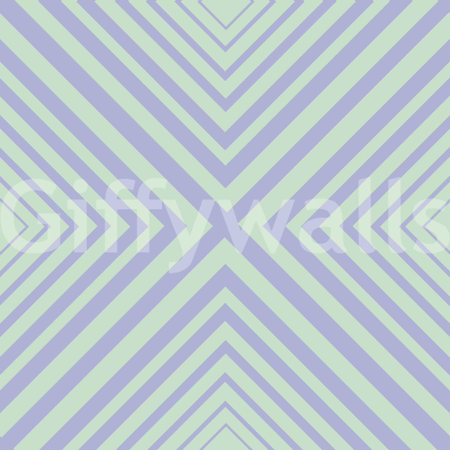Pastel Dreams distinctive repeating wallpaper using chevron stripes.