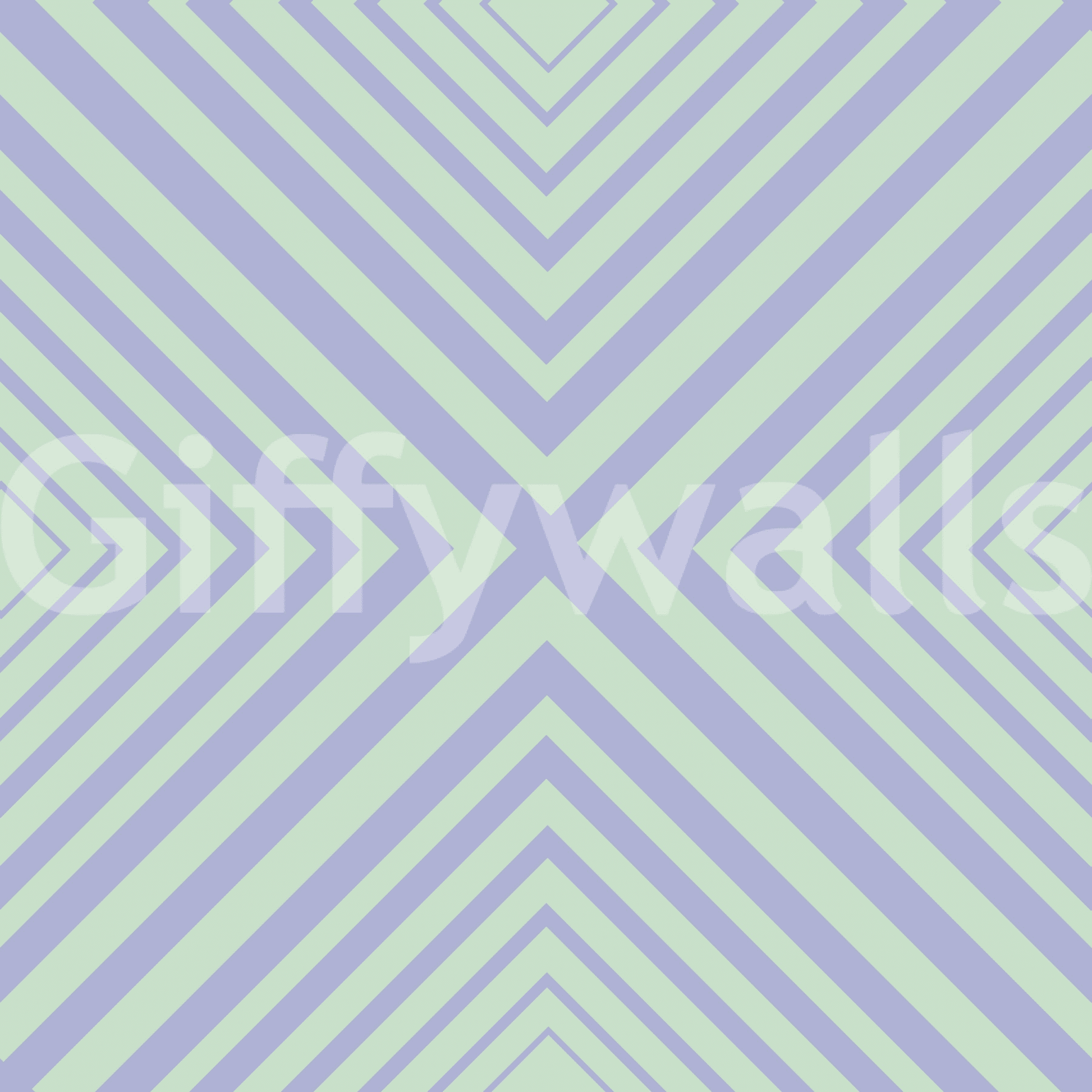 Pastel Dreams distinctive repeating wallpaper using chevron stripes.
