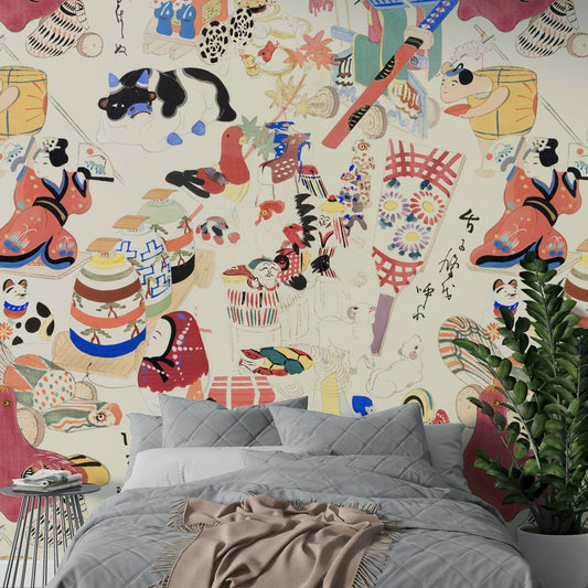 Chihiro wall mural design

