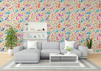 Easter bunny wall mural


