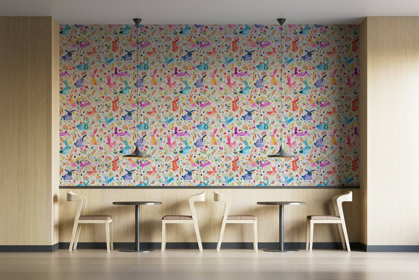 Children’s Easter mural


