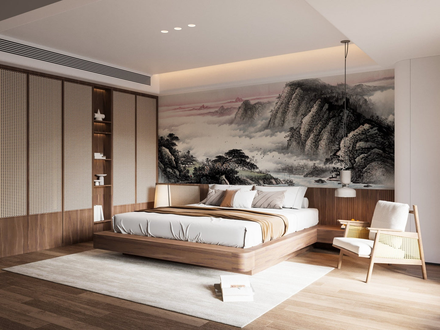 Moonlit Water Landscape Wallpaper Murals - Giffywalls A623