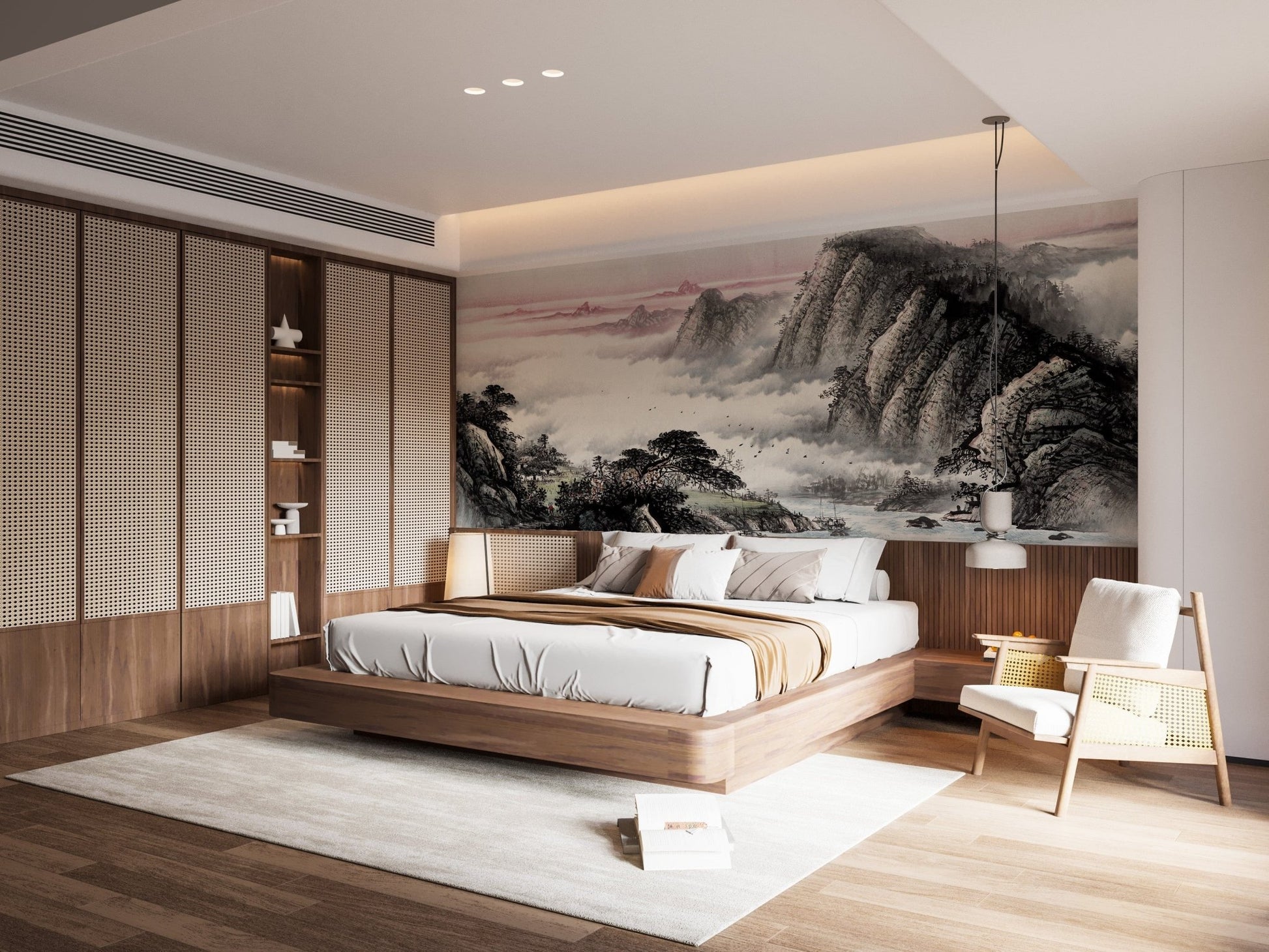 Moonlit Water Landscape Wallpaper Murals - Giffywalls A623