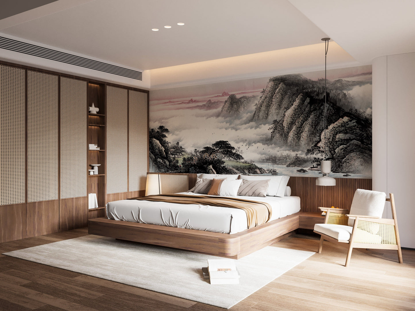 Moonlit Water Landscape Wallpaper Murals - Giffywalls