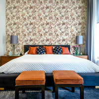 Chinoiserie watercolor wallpaper GD790

