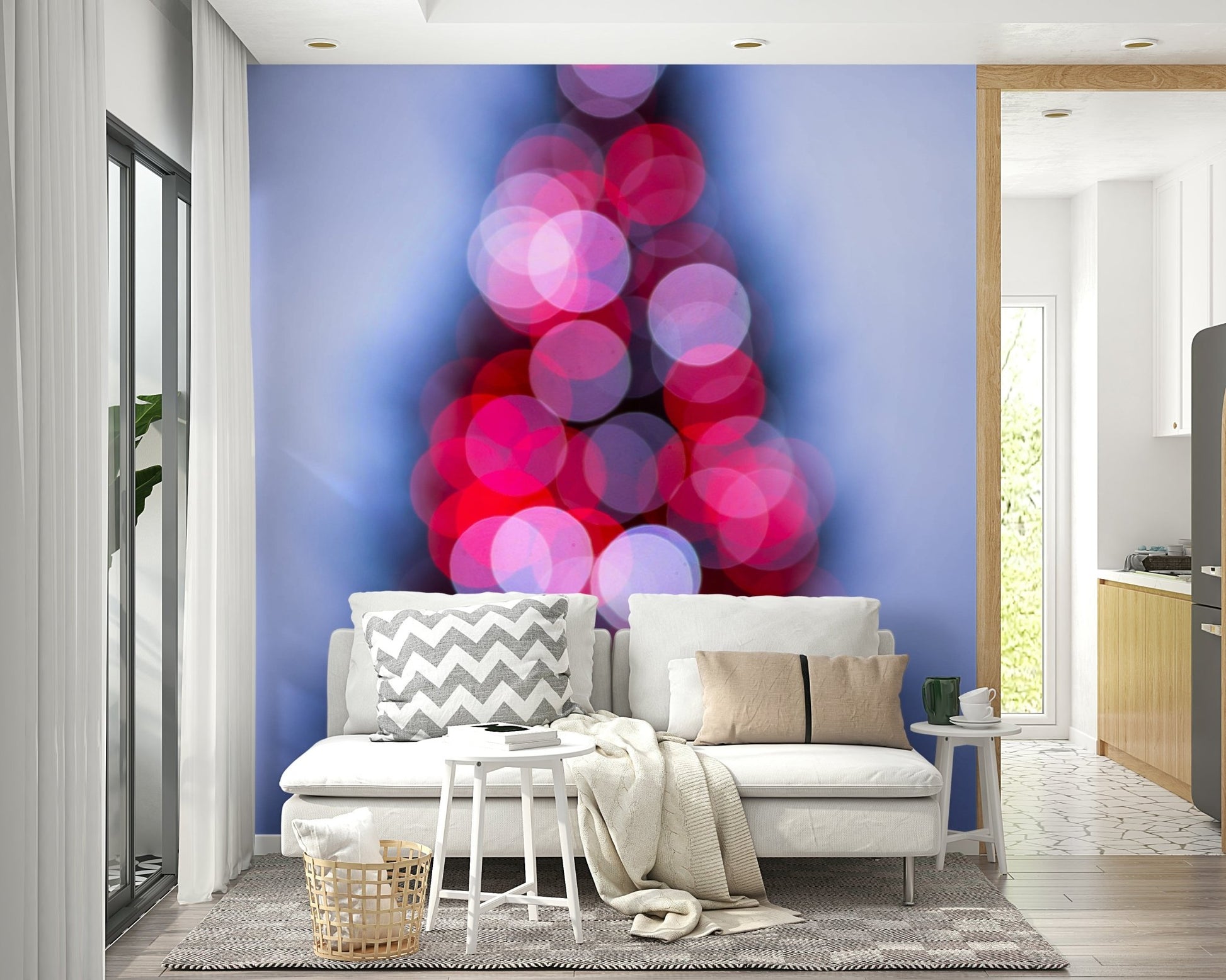 A classic holiday theme wallpaper for walls.

