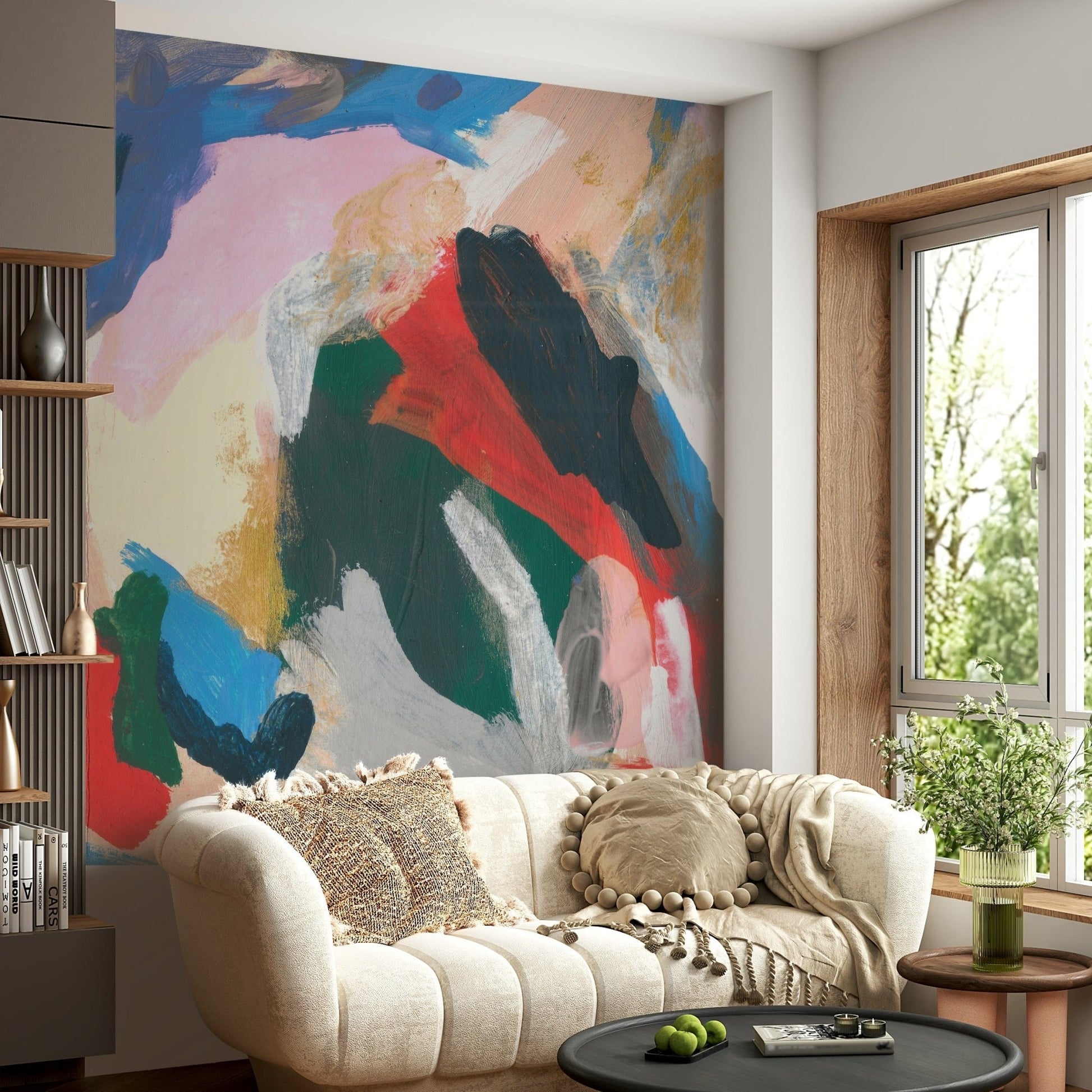 Chromatic Harmony Wall Mural