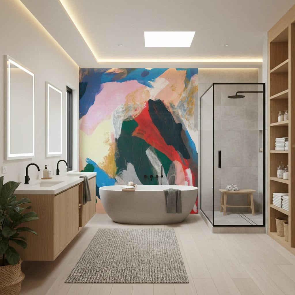 Chromatic Harmony Wall Mural
