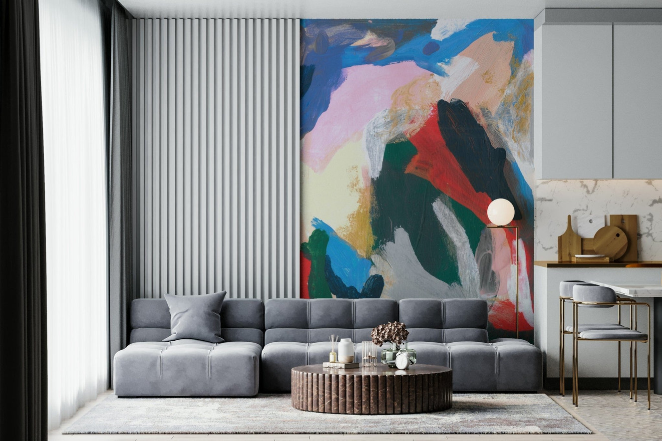 Chromatic Harmony Wall Mural