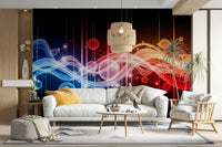 The composition is balanced and peaceful.
